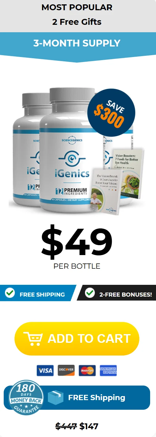 iGenics 3 Bottles