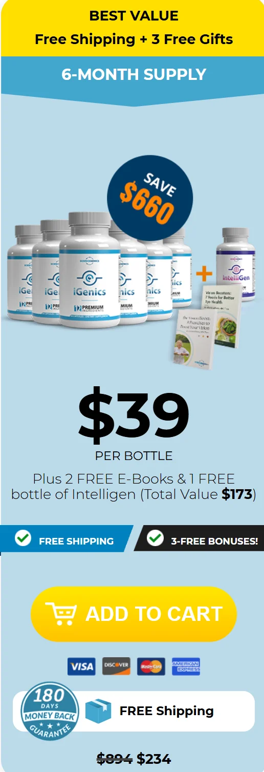 iGenics 6 Bottles